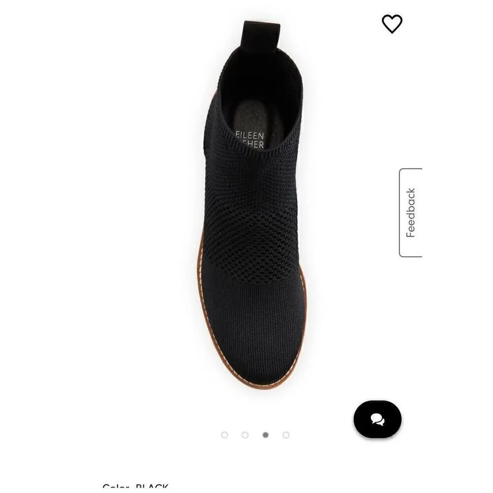 Eileen Fisher London Recycled Stretch Knit Bootie /Size-8